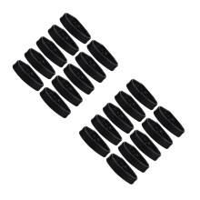 20Pcs Watch Band Rings Black Watch Strap Holder Loops