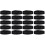 20Pcs Black Watch Strap Keeper Rings Easy-Slide Band Loops 1