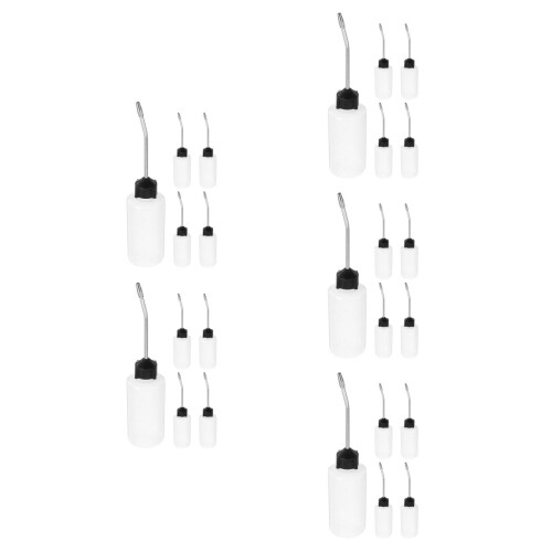 25Pcs Lightweight Squeeze Oil Bottles for Sewing Machine Maintenance