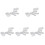 25Pcs Silver Photography Reflector for and Makeup Use 1