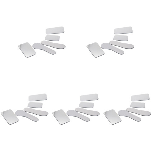25Pcs Silver Photography Reflector for and Makeup Use
