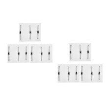 6Pcs Dental Chair Foot Cover Pads PVC Chair Sleeve Protectors Assorted