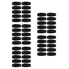 50Pcs Portable Black Watch Band Holder Smooth Texture Watch Strap Loop