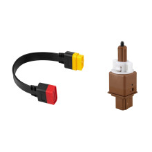 1Pcs Obd Obd2 Extension Cable Connector & 1Pcs Stop Lamp  Brake Light  for  for  14-19