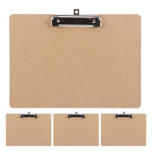 4Pièces Planche À Clip Bois Résistante Pour École Maison