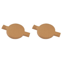 200Pcs Precut Circle Cake Pan Liners Round Non-Stick Parchment Paper with Lift Tabs, 100 Pcs 6 Inch & 100Pcs 8 Inch