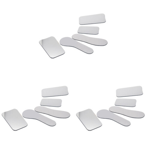 15Pcs Silver for Makeup and Tooth Viewing