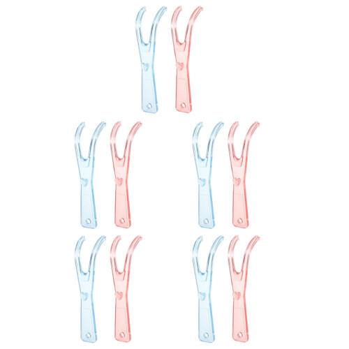 10Pièces Rack Porte- Durable PP Grip Anti-Dérapant