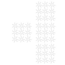 200Pièces Rouleaux De Coton Absorbant Pour Buccaux Nez