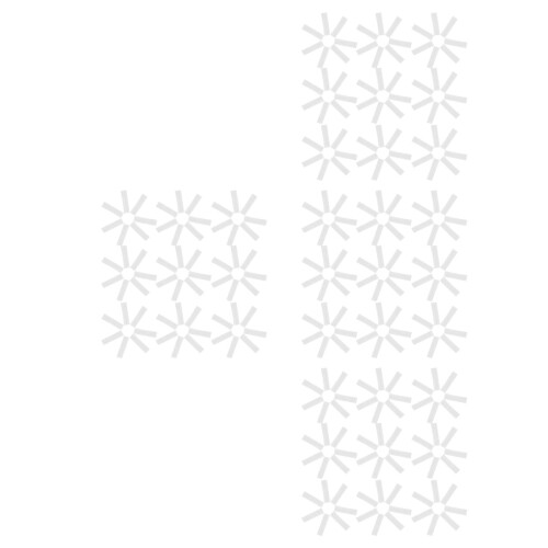 200Pièces Rouleaux De Coton Absorbant Pour Buccaux Nez
