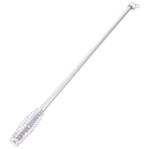 Gardinstav – aluminiumslegering og plast, 55 cm