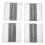 4Pcs Child Safety Sliding Door Locks Black Plastic Secure Home Use 1