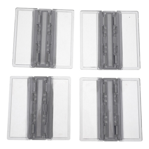 4Pcs Child Safety Sliding Door Locks Black Plastic Secure Home Use