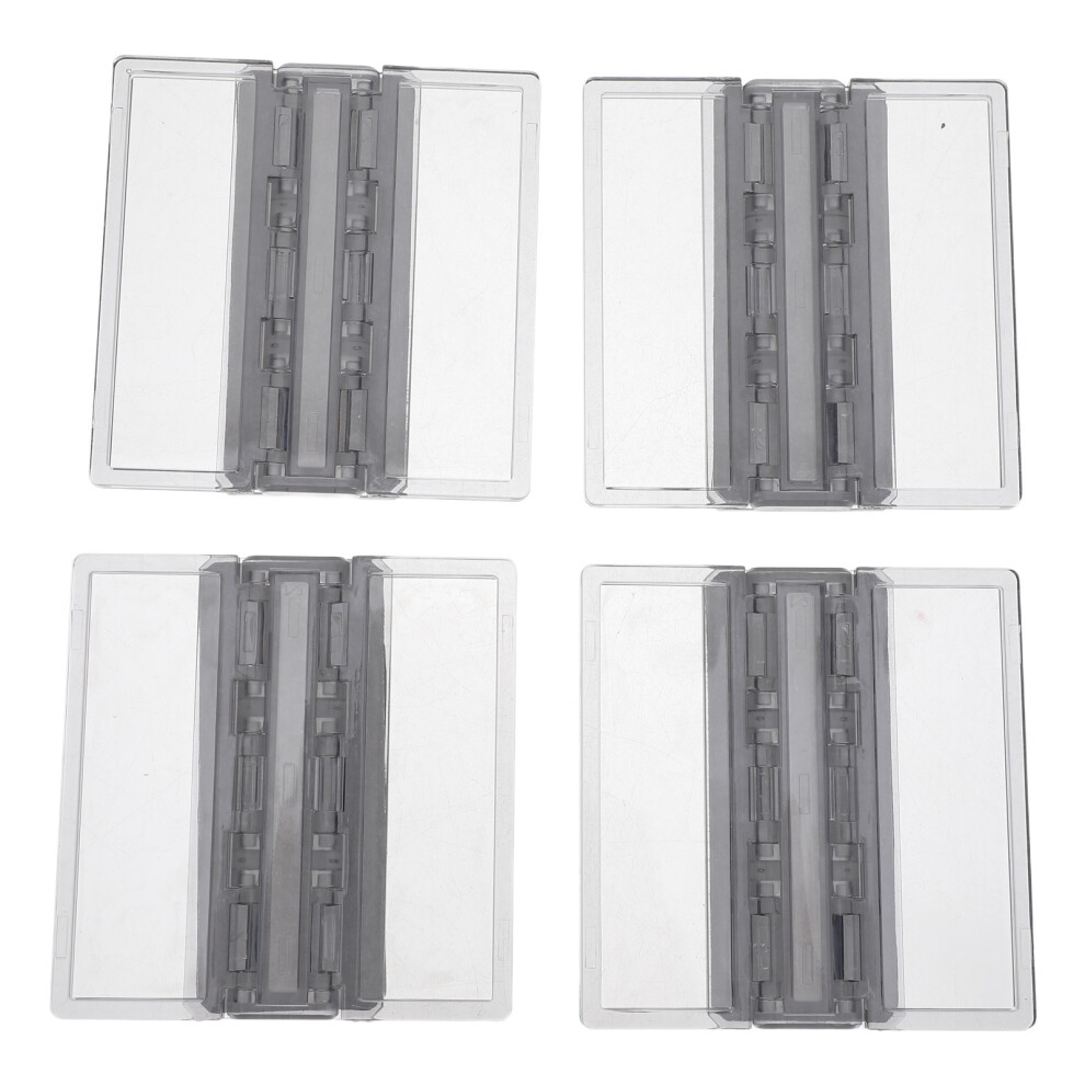 Iplusmile 4Pcs Child Safety Sliding Door Locks Black Plastic Secure Home Use