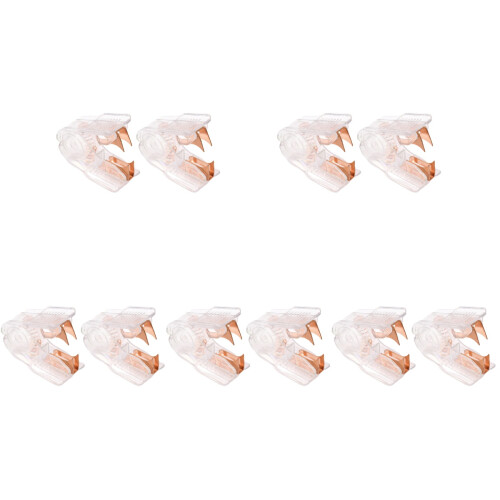 10Pcs Staple Pullers Assorted Colors Practical Office Tools