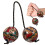 2Pcs Assorted Color Hand-Painted Rhythm Balls for Playing and Drummers 1