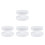 4Pcs Snap Button Ribbon for Clothes White Sewing Accessory Durable 1