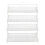 4 Tier White Candy Display Rack for Countertop, SpaceSaving Snack Organizer Stand 1