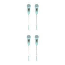 4Pcs Digital Meat Thermometer Instant Read Food Probe Green Waterproof