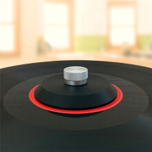 Morsetto per Dischi nel Vinile POM di Fascia Alta 75G LP Stabilizzatore per Dischi Peso per Dischi Giradischi Morsetto per Vinile Smorzatore di