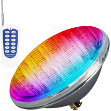 54W RGB Underwater Pool Light PAR56 IP68 Waterproof LED Swimming Pool Light with Remote 12V