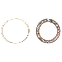 1 Pcs 8Ft Golden Copper Fret Wire for Mandolin Banjo Guitar 1.5mm & 1 Set Guitar Wood Inlay Soundhole