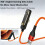 240W Fast Charging Foldable Mobile Phone Holder Data-ora nge 2m 6