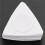 Flanger 50pcs Triangle-Guitar Picks 1.0 0.75 0.5 mm Thickness in PC + ABS Material Antislip Style Picks White 3