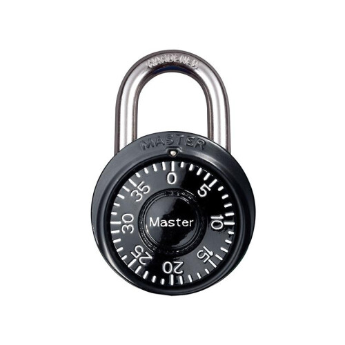Master Lock Master Lock Stainless Steel Fixed Dial Combination 38mm Padlock 1