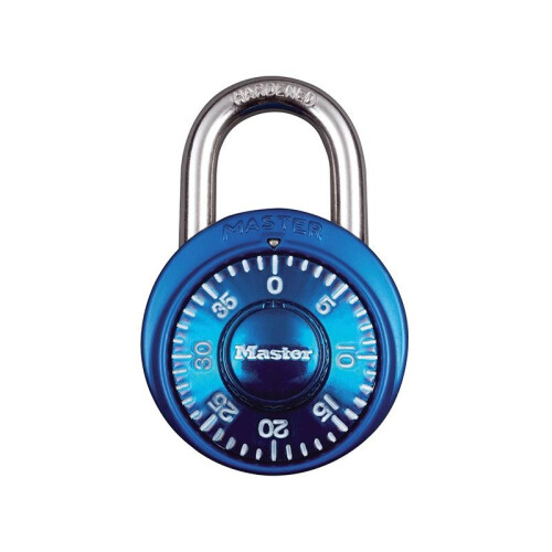 Master Lock Master Lock Stainless Steel Fixed Dial Combination 38mm Padlock 2