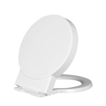 Toilet Seat Cover Universal PP Thickened OShaped Design Easy Clean Durable for Home Bathroom