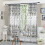 Blue Peony Voile Sheer Curtain 1 Panel 2