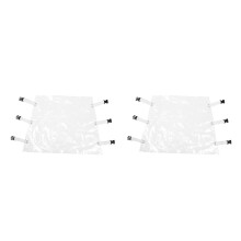 2St Witte Foot Cushion Dental Met Elastiek Voor Kliniek Gebruik