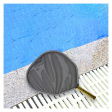 Pool Skimmer Net with Deep Fine Mesh and Aluminum Frame for Efficient Leaf Collection in Above Ground Pools