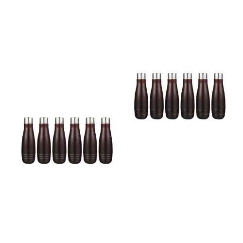 12Pcs Wooden File Handles Brown File Grip Replacement Accessory