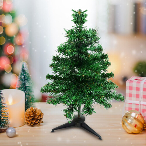 Artificial Christmas Tree Green 11.8 Inch Tabletop Pine 1