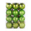 30mm Orange Plastic Christmas Baubles, 24-Pack 4