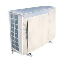 Airconditionerhoes met ventilatieopening, waterdicht, stofdicht en zonwerend voor buitenunits, warmte-isolerende hoes (80x26x57cm)