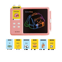 Children'S Painting Lcd Writing Tablet Montessori Visual Text Learning Machine Toys Speaking Kids Drawing Board