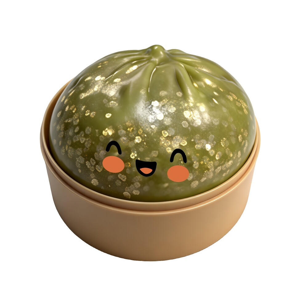 Srj Star (S7) Squishy Dumpling Toy Soft Squishy Baozi Simulation Dumpling Squeeze Ball Stress-Relieve Ball Decompression Fidget Toy Gifts