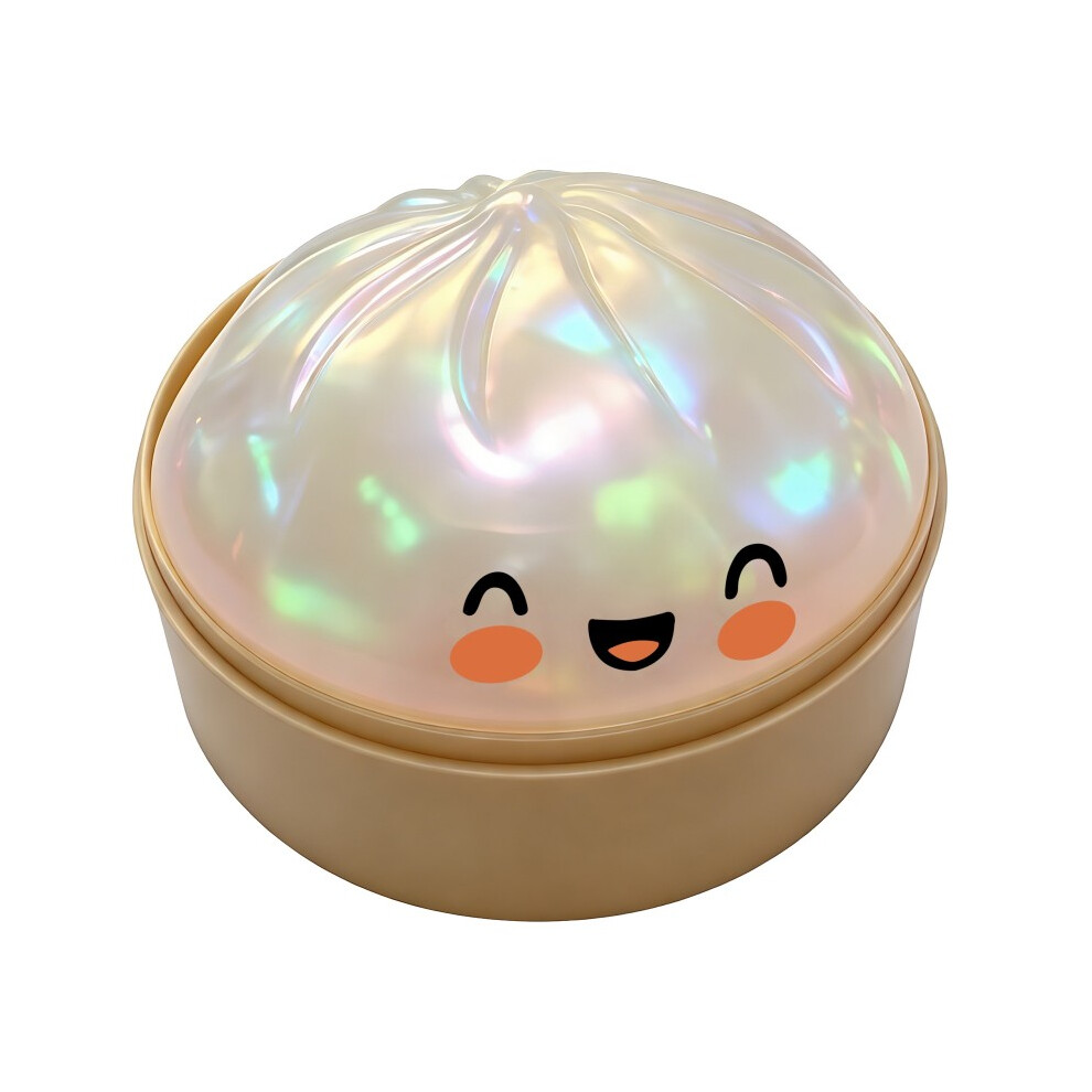 Srj Star (S8) Squishy Dumpling Toy Soft Squishy Baozi Simulation Dumpling Squeeze Ball Stress-Relieve Ball Decompression Fidget Toy Gifts