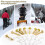 20Pairs Replacement Pin for Snow Blowers Shear and Cotter Type 3