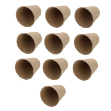 10pcs Biodegradable Paper Plant Pots for Seed Starting and Indoor Gardening Decoration