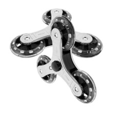 Stainless Steel Stair Climber Hand Truck Wheels, Heavy Duty Triwheel Casters for Dolly Replacement