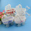 Multifunctional Cart Shape Flower Basket Plastic Container Candy 7