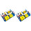 2X Single Ways HiFi Speaker Frequency Divider Hi-Fi Pure Tweeter Audio Crossover Filter Distributor DIY Speaker Filter 1