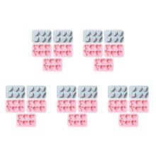 25 STKS Liefde Siliconen Mal DIY Gips Cement Beton Kaars Zeep Schimmel Chocolade Snoep Biscuit Bakken Tool Valentijnsdag