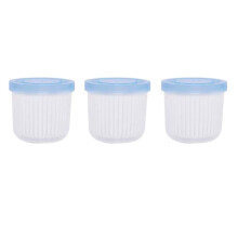 3 Pcs Drain Fresh Box Can Be Spliced and Drained Fresh-Keeping Box, Convenient to Store in the Refrigerator Drain Box