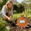 Automated Plant Watering Tool 1000ml Capacity Red Terracotta 2