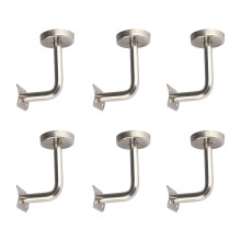 6Pcs Wall Mounted Stair Holder With Screws-Bend piece 100